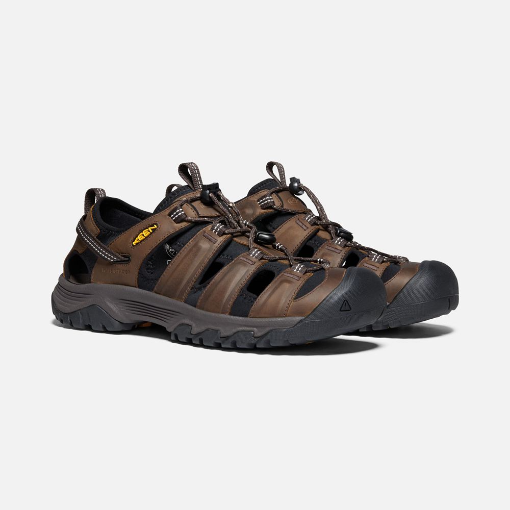 Keen Sandaal Heren Bruin/Zwart - Targhee Iii - 59871-ZFRH